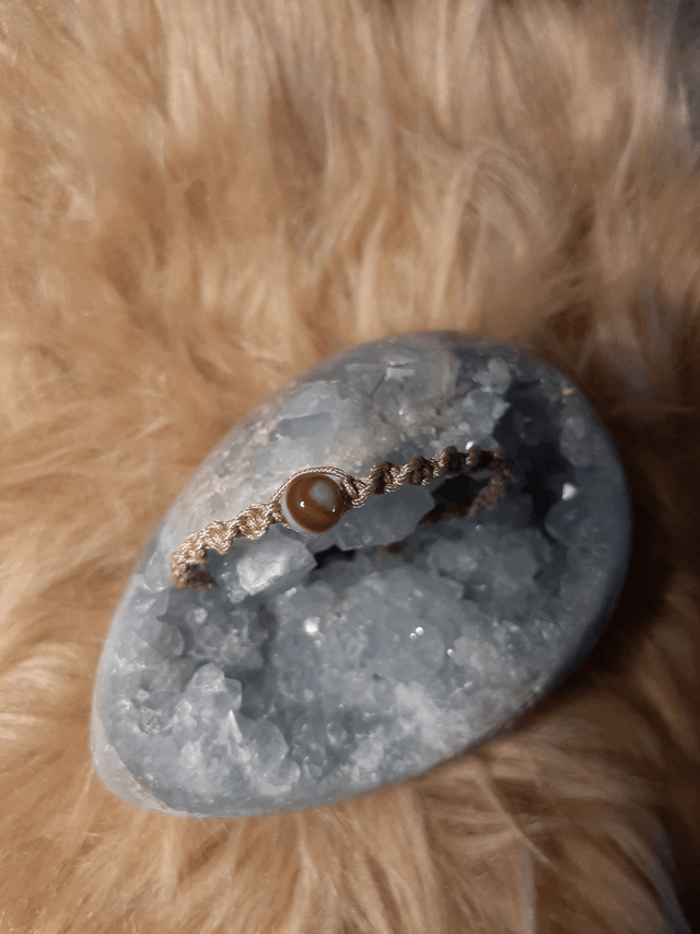 BRACELET MACRAME PERLE 
