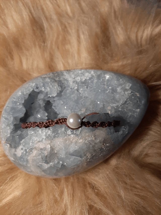 BRACELET MACRAME PERLE 