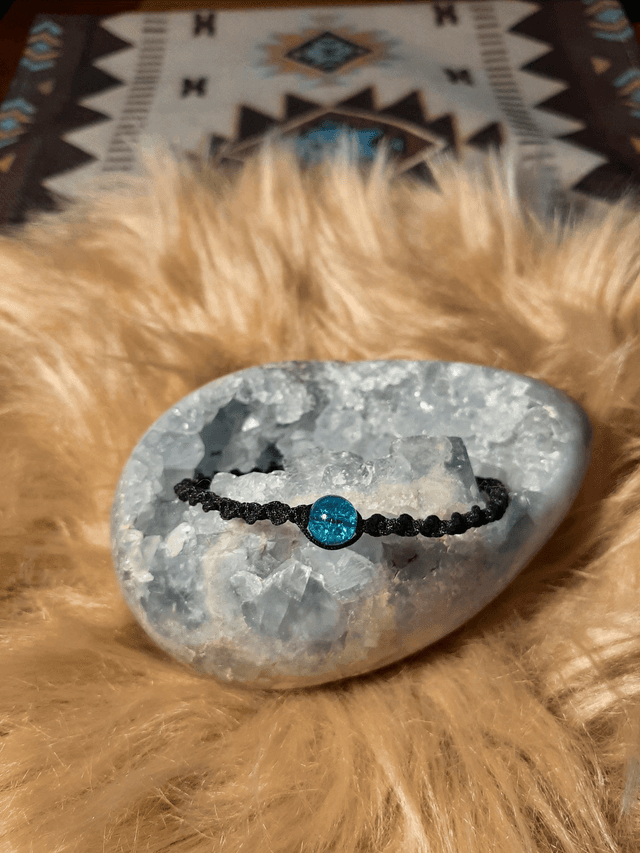 BRACELET MACRAME PERLE 